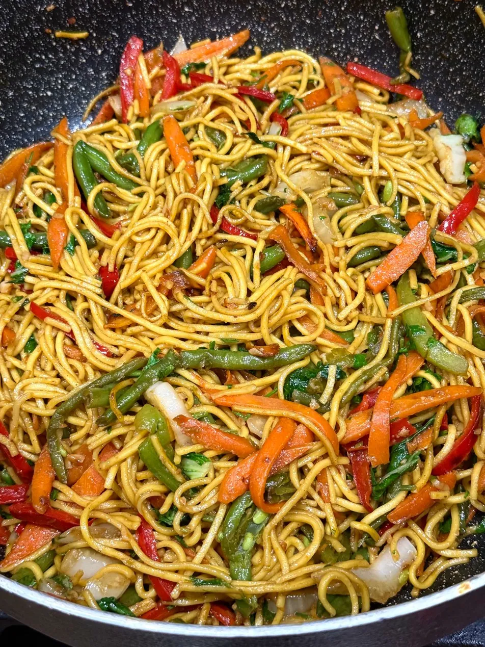 Caribbean Chow Mein